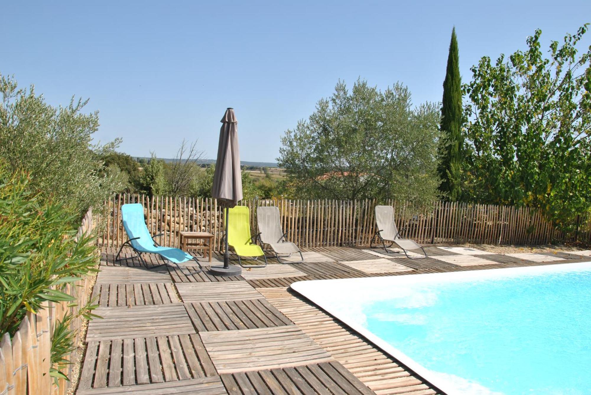 Maison Chemin D'Uzes Blauzac  ภายนอก รูปภาพ